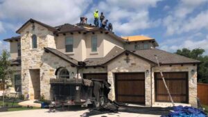 damaged roof repair Round Rock, TX